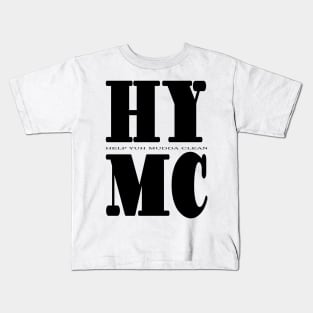 HYMC - IN BLACK - CARNIVAL CARIBANA PARTY TRINI DJ Kids T-Shirt